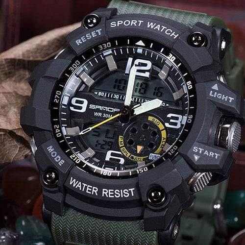Planet Gates armygreen black Men's Watches Top Brand Luxury Military Quartz Watch Men Waterproof S Shock Wristwatches relogio masculino