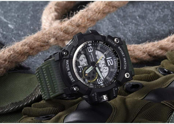 Planet Gates armygreen black Men's Watches Top Brand Luxury Military Quartz Watch Men Waterproof S Shock Wristwatches relogio masculino