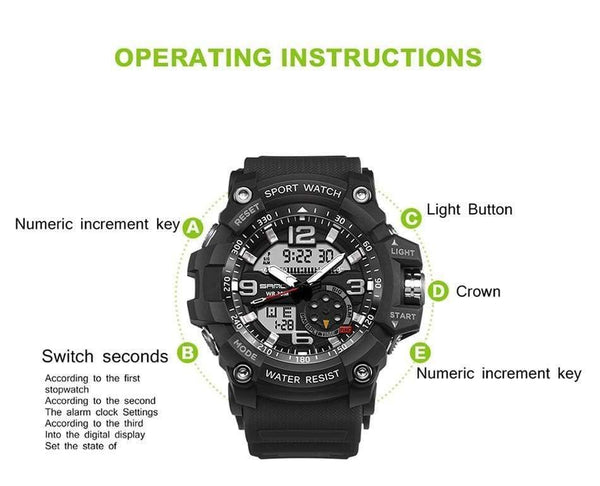 Planet Gates armygreen black Men's Watches Top Brand Luxury Military Quartz Watch Men Waterproof S Shock Wristwatches relogio masculino