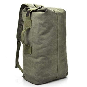 Planet Gates armygreen small Travel Climbing Bag Tactical Military Backpack Women Army Bags Canvas Bucket Bag Shoulder Sports Bag Male XA208WD