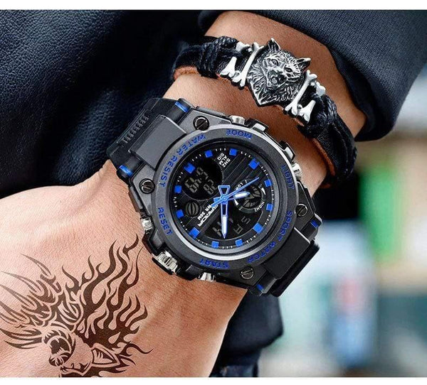 Planet Gates armygreen Sports Men's Watches Top Brand Luxury Military Quartz Watch Men Waterproof S Shock Clock relogio masculino