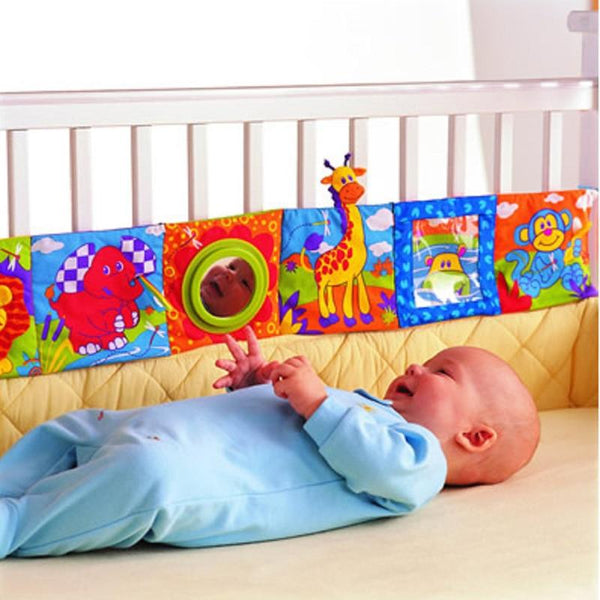 Planet Gates Around Multi-touch Educational Toys Infant Double Colorful Newborn Bed Bumper Crib Toys Early Learning Baby Toys 0 12 Months