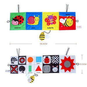 Planet Gates Around Multi-touch Educational Toys Infant Double Colorful Newborn Bed Bumper Crib Toys Early Learning Baby Toys 0 12 Months