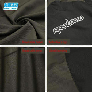 Planet Gates ARSUXEO Men Women Cycling Vest Windproof Waterproof Running Vest MTB Bike Bicycle Reflective Clothing Sleeveless Cycling Jacket