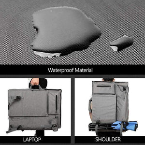 Planet Gates Art bag for drawing board painting set travel sketch bag for sketching tools Canvas painting art supplies for artist