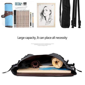 Planet Gates Art bag for drawing board painting set travel sketch bag for sketching tools Canvas painting art supplies for artist