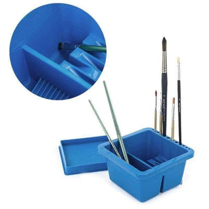 Planet Gates Art Supplies Brush Washing Bucket Multifunction Pen Barrel Painting Brush Washer for Drawing