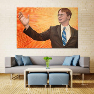 Artcozy Messiah Print Waterproof Canvas Painting Wall Art Bold and Brash belongs in the trash Picture Home Decor Spray Printings