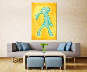 Artcozy Messiah Print Waterproof Canvas Painting Wall Art Bold and Brash belongs in the trash Picture Home Decor Spray Printings