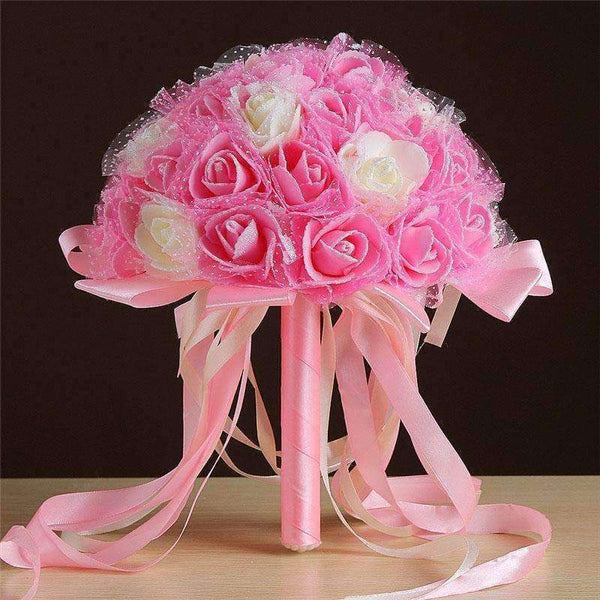 Planet Gates Artificial Flowers Wedding Bouquets New Fashion Crystal Bridal Bouquets Wedding Accessories Wedding Party Decor