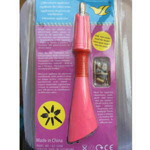 Planet Gates Arts Crafts Sewing Hotfix Rhinestone Applicator Machine Hot Fix Iron Heat Tool For Clothes Sewing Tools Accessory Soldering Iron