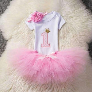 Planet Gates As Photo 1 Baby Girl First 1st Birthday Outfits Brand Summer Baby Sets Toddler Girl Baptism Clothes Suits One Year Little Baby Clothing Set