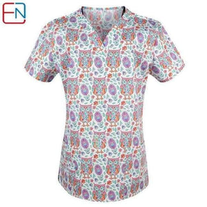 Planet Gates As photo 10 / XXS Women Medical Scrub Tops Medical With V Neck 100% Cotton Medical Uniforms Surgical Scrubs Top Designs In Hennar