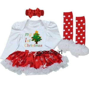 Planet Gates as photo 15 / 3M Newborn Christmas Clothes Baby Girls Clothing Set My First Christmas Baby Clothes Set Ruffle Tutu Dress New Born Baby Clothing
