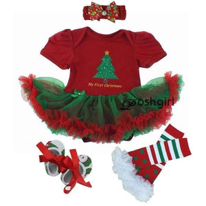 Planet Gates as photo 16 / 3M Newborn Christmas Clothes Baby Girls Clothing Set My First Christmas Baby Clothes Set Ruffle Tutu Dress New Born Baby Clothing