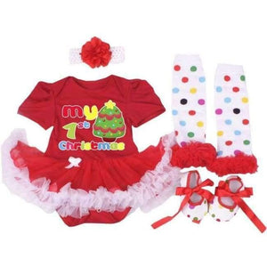 Planet Gates as photo 2 / 3M Newborn Christmas Clothes Baby Girls Clothing Set My First Christmas Baby Clothes Set Ruffle Tutu Dress New Born Baby Clothing
