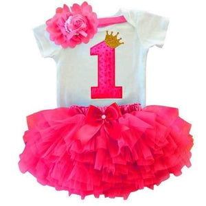 Planet Gates As Photo 2 Baby Summer Girl Dress First 1st Birthday Cake Smash Outfits Clothing 3pcs Sets Romper Tutu Skirt Headband Infant Suits