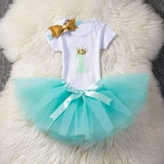 Planet Gates Baby Girl Clothes 1st Birthday Cake Smash Outfits Infant Clothing Sets Romper+Tutu Skirt+Flower Cap Newborn Baby Suits