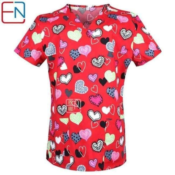 Planet Gates As photo 4 / S Women Medical Scrub Tops Medical With V Neck 100% Cotton Medical Uniforms Surgical Scrubs Top Designs In Hennar