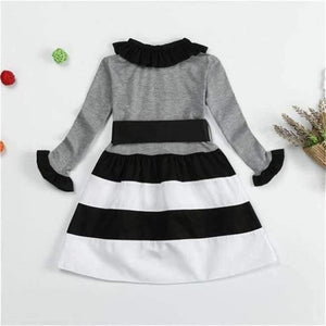 Planet Gates As Photo 5 / 3T Long Sleeve Dress For Girls Clothing Baby Girl Clothing Teenager School Daily Wear Kids Casual Clothes Vestido Infantil 8T