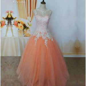 Planet Gates As photo / 6 White Ivory Champagne Pink Orange Silver Lace Wedding Dress for brides plus size maxi formal gown Size 2-26