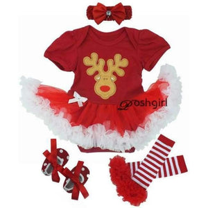 Planet Gates as photo 7 / 3M Newborn Christmas Clothes Baby Girls Clothing Set My First Christmas Baby Clothes Set Ruffle Tutu Dress New Born Baby Clothing