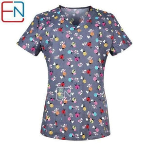 Planet Gates As photo 8 / S Women Medical Scrub Tops Medical With V Neck 100% Cotton Medical Uniforms Surgical Scrubs Top Designs In Hennar
