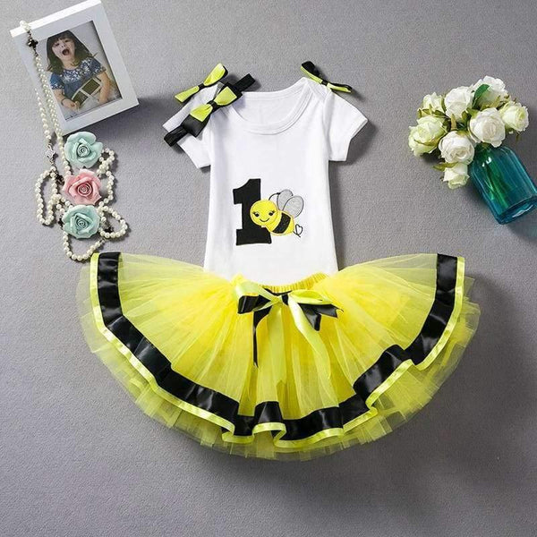 Planet Gates As Photo Baby Girl First 1st Birthday Outfits Brand Summer Baby Sets Toddler Girl Baptism Clothes Suits One Year Little Baby Clothing Set