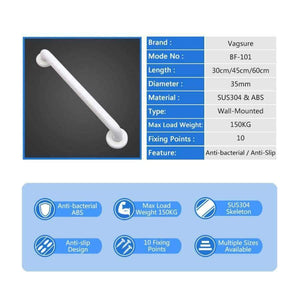 Planet Gates as photo Vagsure 1pc 30/45/60cm ABS Plastic Anti-slip Toilet Grab Bar Assist Bathroom Handle Railing Handrail Bathtub Elderly Accessories