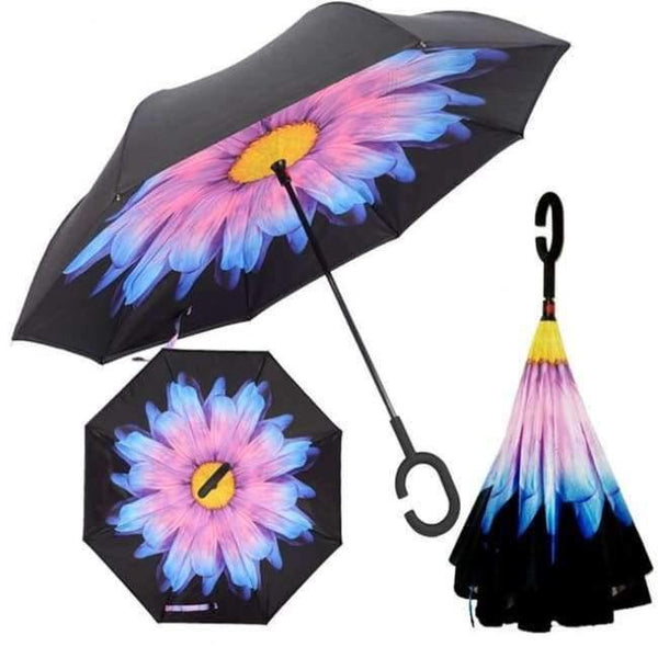 Planet Gates as pic 4 Umbrella Double Layer sun parasol Women Rain Reverse Umbrellas male guarda chuva invertido paraguas parapluie Windproof