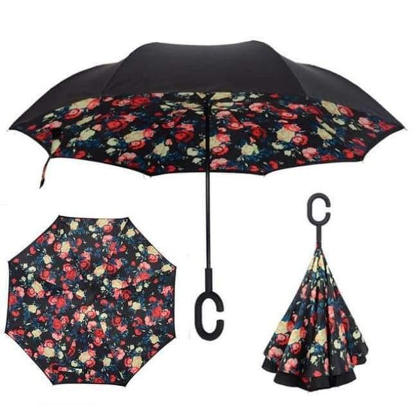 Planet Gates as pic 6 Umbrella Double Layer sun parasol Women Rain Reverse Umbrellas male guarda chuva invertido paraguas parapluie Windproof