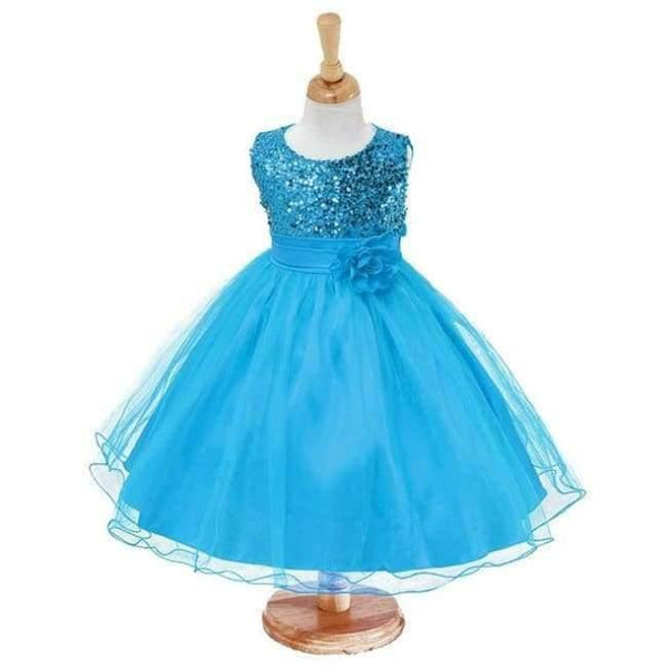 Planet Gates as picture 1 / 3T 3-14yrs Hot Selling Baby Girls Flower sequins Dress High quality Party Princess Dress Children kids clothes 9colors