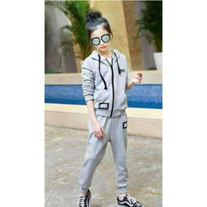 Planet Gates as picture 1 / 5T Children Sport Suits Teenage Girls Clothing Sets  Spring Autumn Kids Tracksuits Hooded Coat +Pants 2pcs Clothes