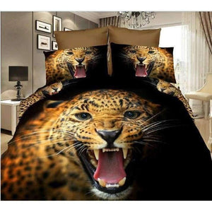 Planet Gates as picture 1 / king 4pcs High quality luxury 3d Tiger wolf bedding set western style Home textiles bed linen quilt cover pillowcase bedspread