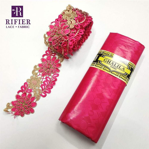 Planet Gates as picture-100006055 5 Yards Embroidered Lace Ribbon Tape With 5 Yards Bazin Riche Getzner For African Women Daily Dresses Sewing Decoration Laces