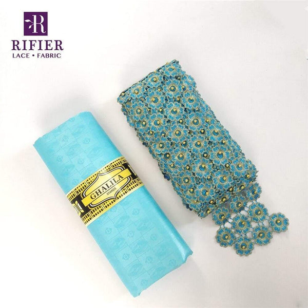 Planet Gates as picture-100006062 5 Yards Embroidered Lace Ribbon Tape With 5 Yards Bazin Riche Getzner For African Women Daily Dresses Sewing Decoration Laces