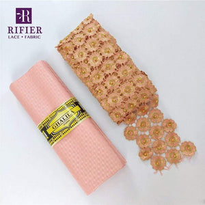 Planet Gates as picture-100006065 5 Yards Embroidered Lace Ribbon Tape With 5 Yards Bazin Riche Getzner For African Women Daily Dresses Sewing Decoration Laces