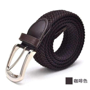 Planet Gates as picture 11 / 100cm Multicolor Longer Elastic Belts For Men Woven Braided Fabric Comfort Stretch Casual Belts Women Hot Metal Stretch 120 cm Belt TS