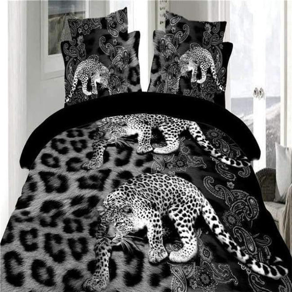 Planet Gates as picture 17 / king 3pcs High quality luxury 3d Tiger wolf bedding set western style Home textiles bed linen quilt cover pillowcase bedspread
