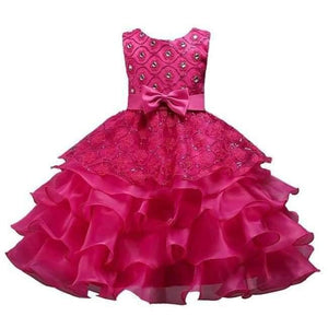 Planet Gates as picture 2 / 3T Girls dresses for Wedding Party Baby Girls Sleeveless Big Bow Princess Dress Children Party Vestidos New Year clothes