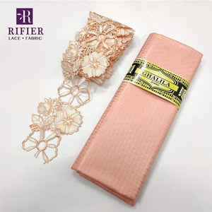 Planet Gates as picture-200211869 5 Yards Embroidered Lace Ribbon Tape With 5 Yards Bazin Riche Getzner For African Women Daily Dresses Sewing Decoration Laces
