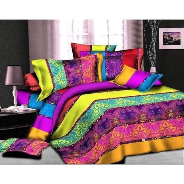 High quality luxury 3d Tiger wolf bedding set western style Home textiles bed linen quilt cover pillowcase bedspread - Planet Gates