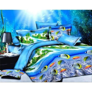 Planet Gates as picture 22 / king 3pcs High quality luxury 3d Tiger wolf bedding set western style Home textiles bed linen quilt cover pillowcase bedspread