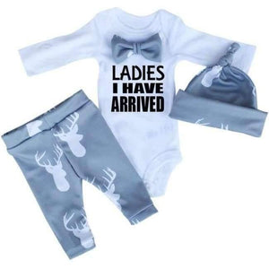 Planet Gates As Picture / 24M Newborn Baby Boy Clothing Set Casual Baby Girl Clothes Kids Sport Suits racksuit boy clothes (Hat+Rompers+trouser)3pcs babies