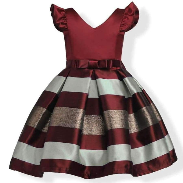 Planet Gates as picture 3 / 10 Baby Girl Princess Dress Kids Stripe Sleeveless Dresses For Toddler Children European American Fashion Clothing
