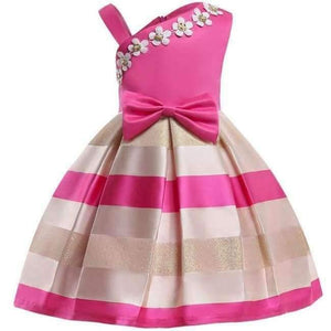 Planet Gates as picture 3 / 10 Baby Girl Princess Dress Kids Stripe Sleeveless Dresses For Toddler Children European American Fashion Clothing