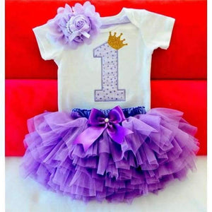 Planet Gates As Picture 3 / 12M Newborn  Flower Party Clothes Set Baby Girl One Years First Birthday Tutu Outfits for Girls Tulle Toddler Baby Clothing Suit