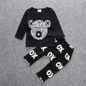 Planet Gates as picture 3 / 24M Newborn baby boy clothes baby clothes unisex yellow  color long-sleeved shirt+ pants 2 pcs. bebe girl clothing set ST205