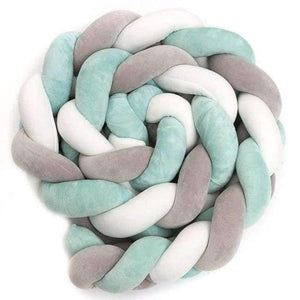 Planet Gates as picture 3 300CM Baby  Child Soft Knit Knot Ball Long Pillow Strip Baby Bedding Stuffs Kids Room Decoration Baby Bed Bumper