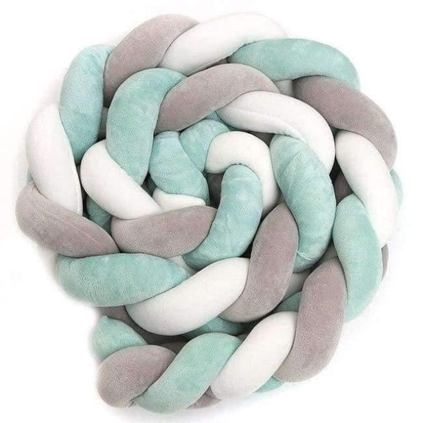 Planet Gates as picture 3 300CM Baby  Child Soft Knit Knot Ball Long Pillow Strip Baby Bedding Stuffs Kids Room Decoration Baby Bed Bumper